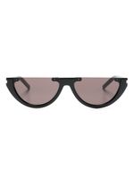 Saint Laurent Eyewear lunettes de soleil Half Moon à verres teintés - Noir