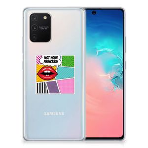 Samsung Galaxy S10 Lite Silicone Back Cover Popart Princess