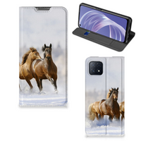 OPPO A73 5G Hoesje maken Paarden