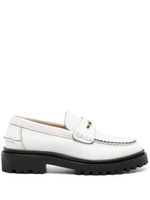 ISABEL MARANT mocassins Frezza en cuir - Blanc - thumbnail