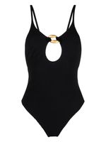 Stella McCartney maillot de bain Falabella Pop à détail de découpe - Noir