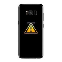 Samsung Galaxy S8 Batterij Cover Reparatie - Zwart - thumbnail