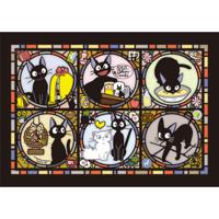 Kiki's Delivery Service Jigsaw Puzzle Stained Glass Jiji's Everyday - thumbnail