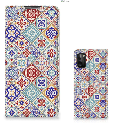 Samsung Galaxy A41 Standcase Tiles Color