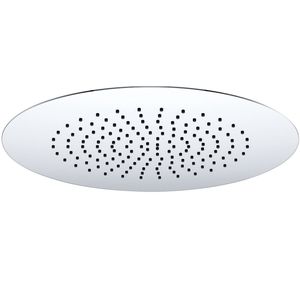 Wiesbaden UFO inbouw-hoofddouche plafond rond 50x2 cm chroom