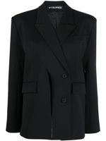 Ottolinger blazer croisé à fente - Noir