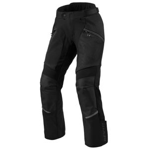 REV'IT! Airwave 4 Lady pants, Doorwaai motorbroek dames, Zwart kort