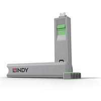 LINDY 40426 USB Type C-poortslot, groen