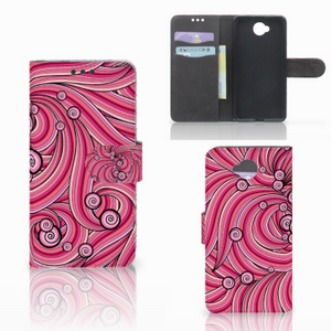 Microsoft Lumia 650 Hoesje Swirl Pink