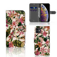 Apple iPhone 11 Hoesje Flowers