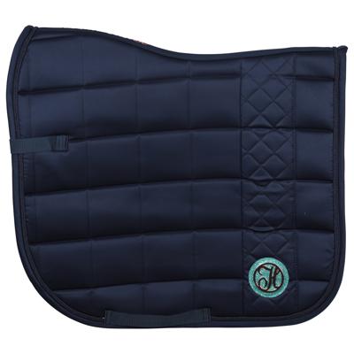 Zadeldek Harry's Horse Glitter, Veelzijdigheid paard in donkerblauw Zadeldek Harry's Horse Glitter, Veelzijdigheid paard in donkerblauw