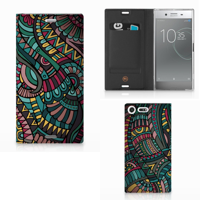 Sony Xperia XZ Premium Hoesje met Magneet Aztec