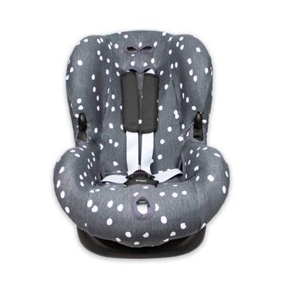 Briljant Baby autostoelhoes 1+ spots iron met interlock