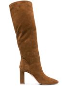 Aquazzura bottes en daim 87 mm - Marron - thumbnail