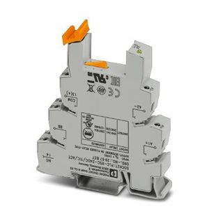 Phoenix Contact PLC-BSC- 24DC/ 1IC/ACT Relaissocket Phoenix Contact REL-MR-24DC/1IC/ACT, Phoenix Contact OPT-24DC/24DC/5, Phoenix Contact OPT-24DC/230AC/2 10