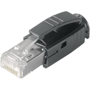 Telegärtner J80026A0001 STX RJ45-stekker Stekker, recht Aantal polen: 8P8C Glas (helder) 1 stuk(s)