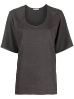 Low Classic t-shirt à encolure arrondie - Gris