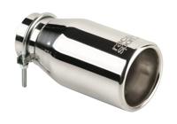 Race Sport uitlaatsierstuk rond universeel 48 60 mm RVS 19 cm