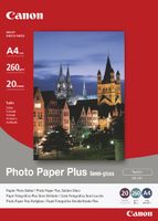 Inkjetpapier Canon SG-201 A4 260gr semi glossy 20vel - thumbnail