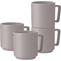 Berlinger Haus Taupe Collection Bekerset, 4-delig, 300 ml, hoogwaardig, stijlvol en praktisch