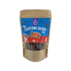 EASY PETS SOFT SENSATIONAL SALMON STICKS 200 GR