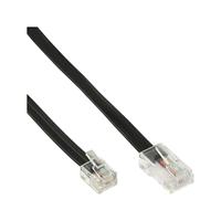 InLine Modulaire kabel, RJ45 naar RJ11-stekker/stekker, 4-aderig, 15 m