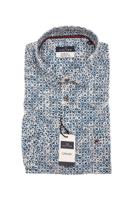 Jupiter Casual Regular Fit Overhemd Korte mouw marine