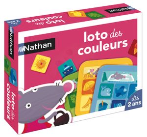 Nathan Loto des couleurs Kaartspel Matchen