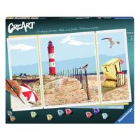 Ravensburger CreArt Schilderen op Nummer Beside The Seaside