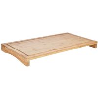 Houten bamboe snijplank 4,3 x 28 x 54 cm