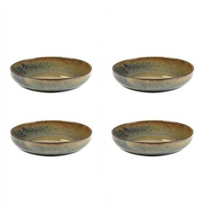 SERAX - Sergio Herman - Surface Diep Bord 4 st. - Ø 21 cm SERAX - Sergio Herman - Surface Diep Bord 4 st. - Ø 21 cm