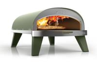 ZiiPa Pizza Oven Piana - Gasmodel - met Thermometer - Eucalyptus - voor ø 30 cm pizza&apos;s - Roterende pizzasteen