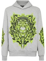 Plein Sport hoodie Thunder Tiger - Gris - thumbnail