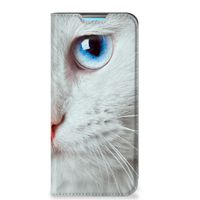 Xiaomi Redmi 10 Hoesje maken Witte Kat