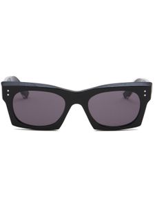 Marni Eyewear lunettes de soleil géométriques Havana Edku - Noir