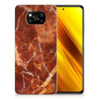 Xiaomi Poco X3 | Poco X3 Pro TPU Siliconen Hoesje Marmer Bruin