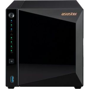 Asustor AS3304T data-opslag-server NAS Tower Ethernet LAN Zwart RTD1296