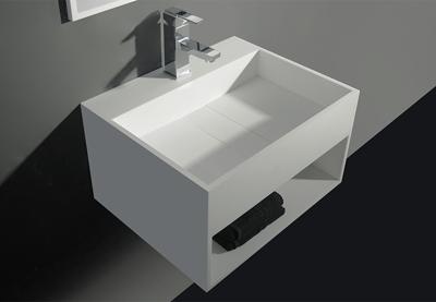 SSI Design Georgia wastafel Solid Surface 60x46x30cm SSI Design Georgia wastafel Solid Surface 60x46x30cm