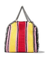 Stella McCartney sac cabas Falabella en raphia tressé - Rose