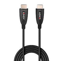 LINDY 38511 HDMI-kabel HDMI Aansluitkabel HDMI-A-stekker 15.00 m Zwart 8K UHD - thumbnail