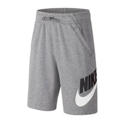 Nike sweatshort grijs melange/zwart/wit