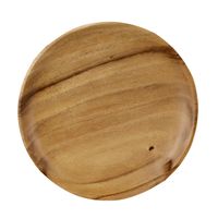 Rond Houten Ontbijtbord (17 cm)