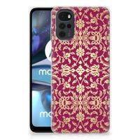 Siliconen Hoesje Motorola Moto G22 Barok Pink