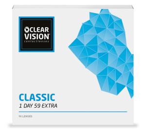 ClearVision Classic 1 Day 59 Extra (90 lenzen) - Contactlenzen > Sferisch | 123Optic.com