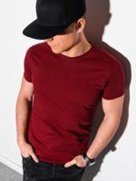 Ombre - heren T-shirt bordeaux - S1370