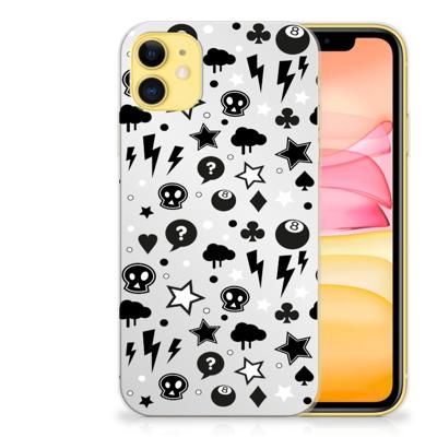 Silicone Back Case Apple iPhone 11 Silver Punk Silicone Back Case Apple iPhone 11 Silver Punk