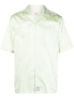 Martine Rose chemise fleurie à manches courtes - Blanc