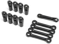 Losi - Rod Ends Drag Link Sway Bar Link: LMT (LOS244011) - thumbnail