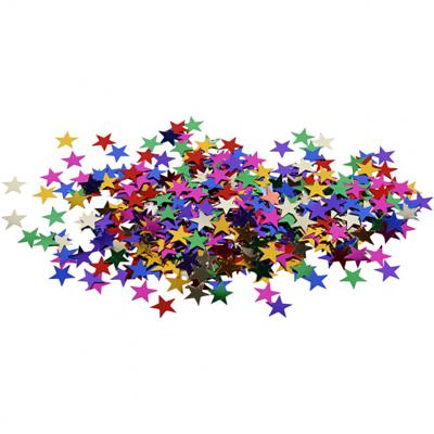 Creotime pailletten sterren gekleurd 10 mm 10 gram Creotime pailletten sterren gekleurd 10 mm 10 gram