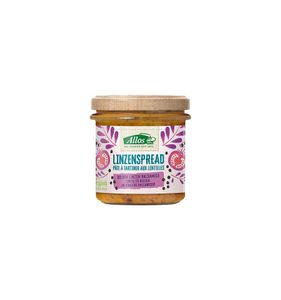 Linzenspread beluga balsamico bio